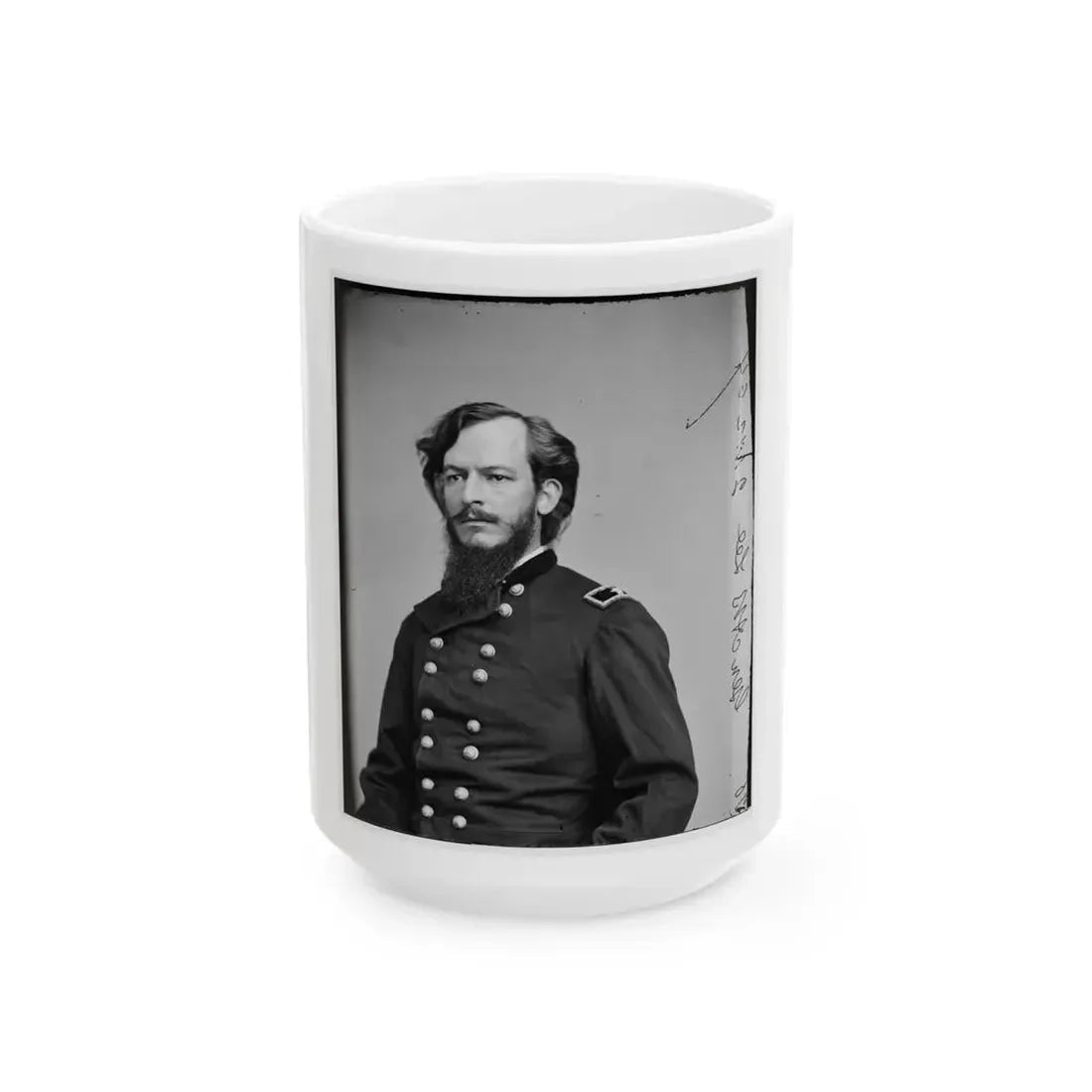 Albert C. Lee, Col 7th Kansas Cav 001 (U.S. Civil War) White Coffee Mug 15oz - Go Mug Yourself