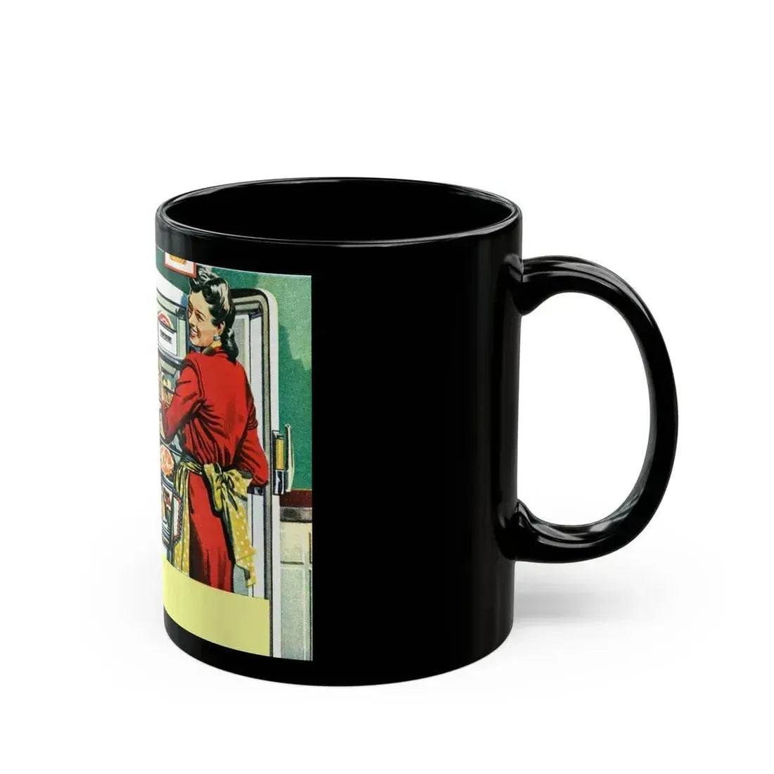 Albert Dorne, 1944 - Black Coffee Mug - Go Mug Yourself