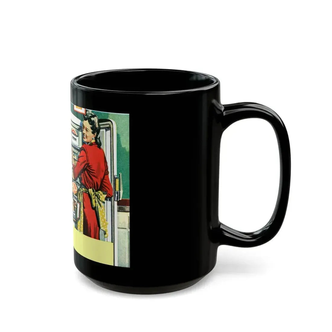 Albert Dorne, 1944 - Black Coffee Mug - Go Mug Yourself
