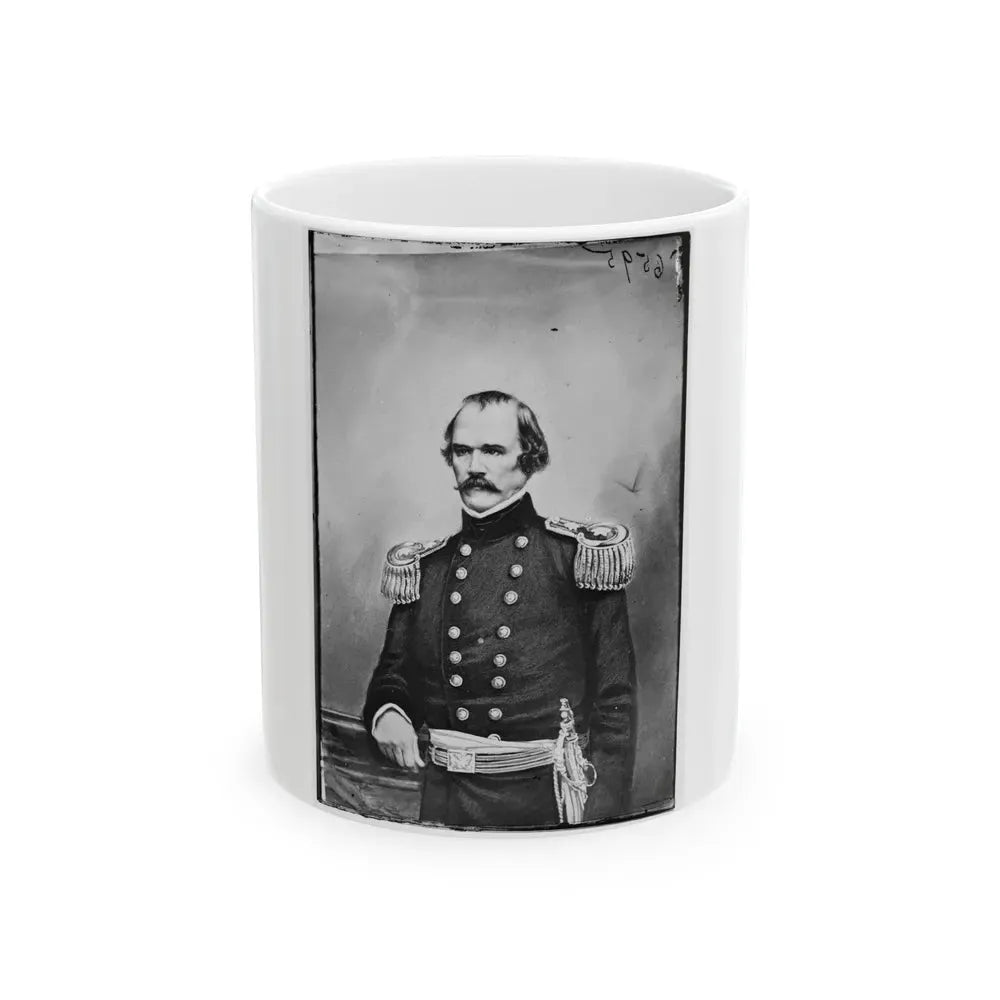 Albert Sidney Johnston(2) (U.S. Civil War) White Coffee Mug 11oz - Go Mug Yourself