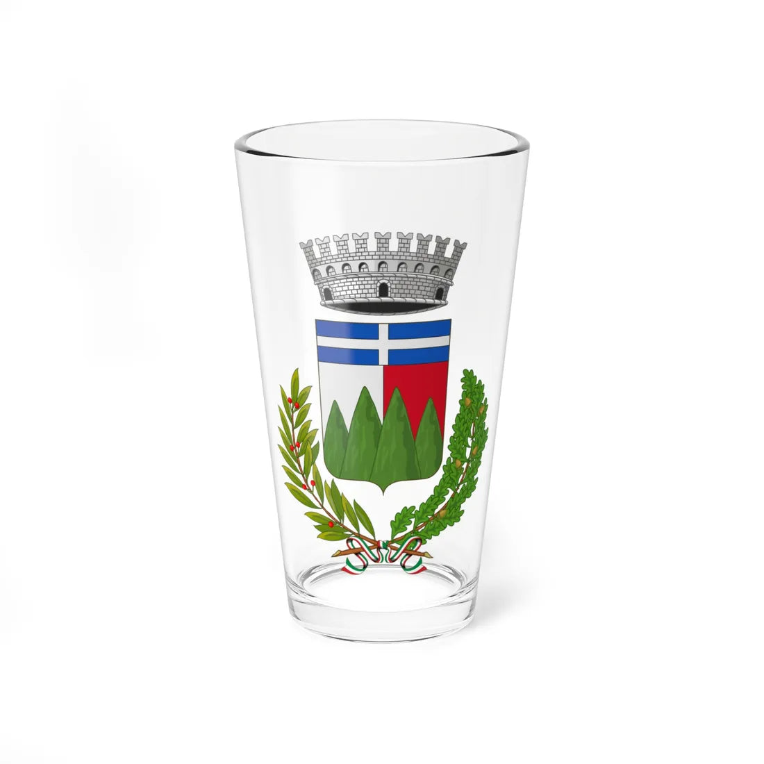 Albettone-Stemma (Italy) (Coat of Arms) Pint Glass 16oz 16oz - Go Mug Yourself