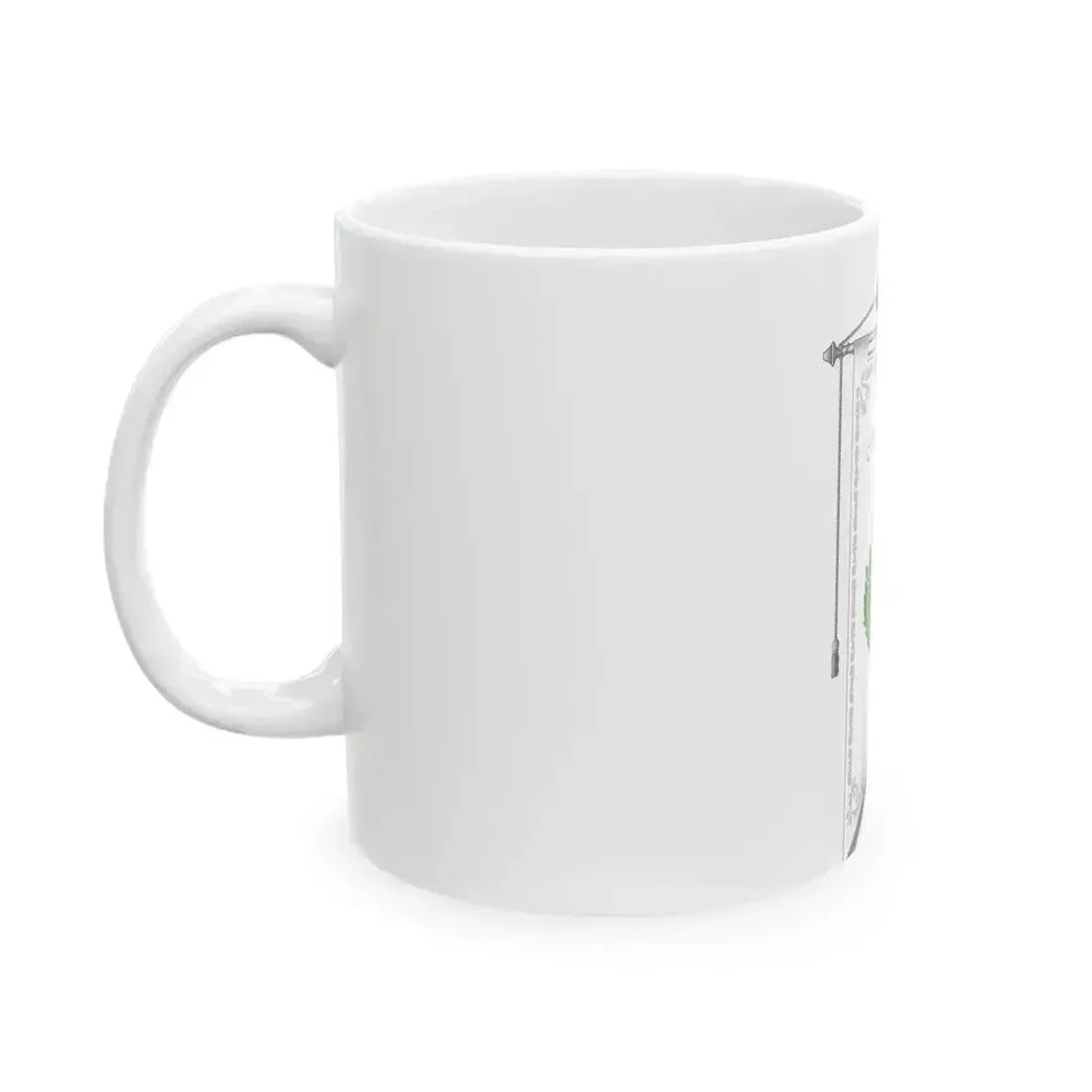 Albi Italia-Gonfalone (Italy) White Coffee Mug - Go Mug Yourself