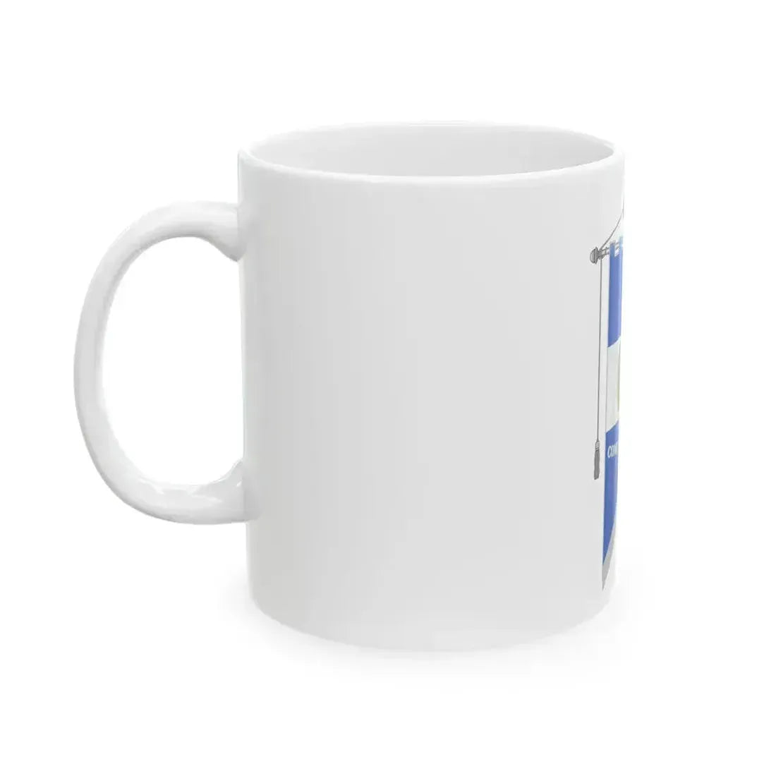 Albiano-Gonfalone (Italy) White Coffee Mug - Go Mug Yourself