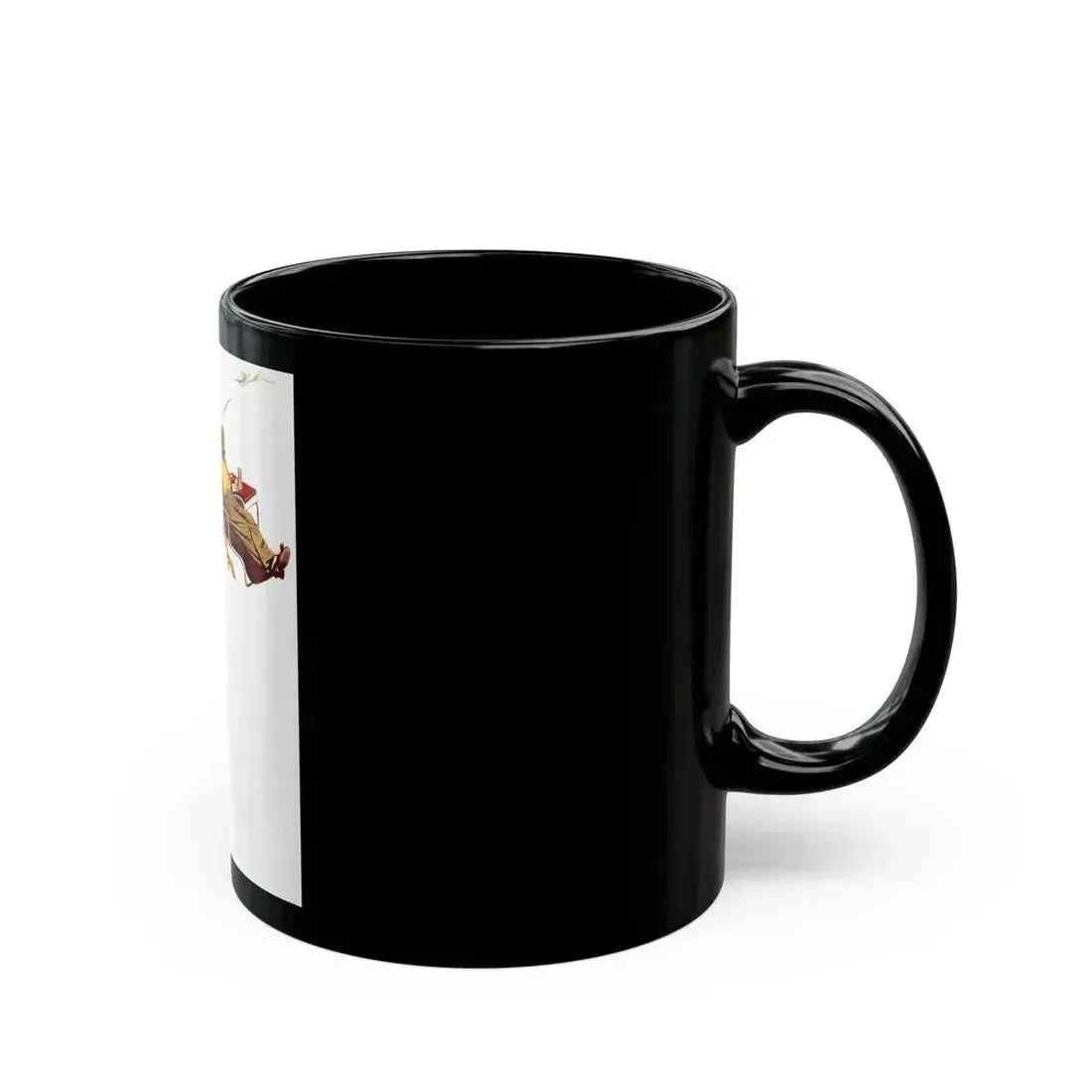 Alcoa Steamship Company ad, 1947 - Black Coffee Mug - Go Mug Yourself