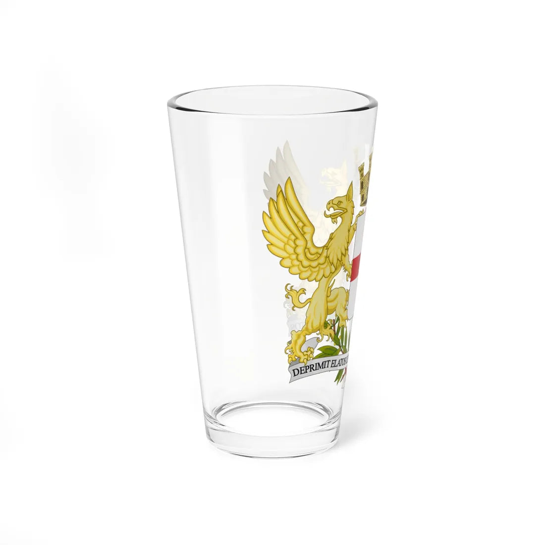 Alessandria-Stemma (Italy) (Coat of Arms) Pint Glass 16oz - Go Mug Yourself