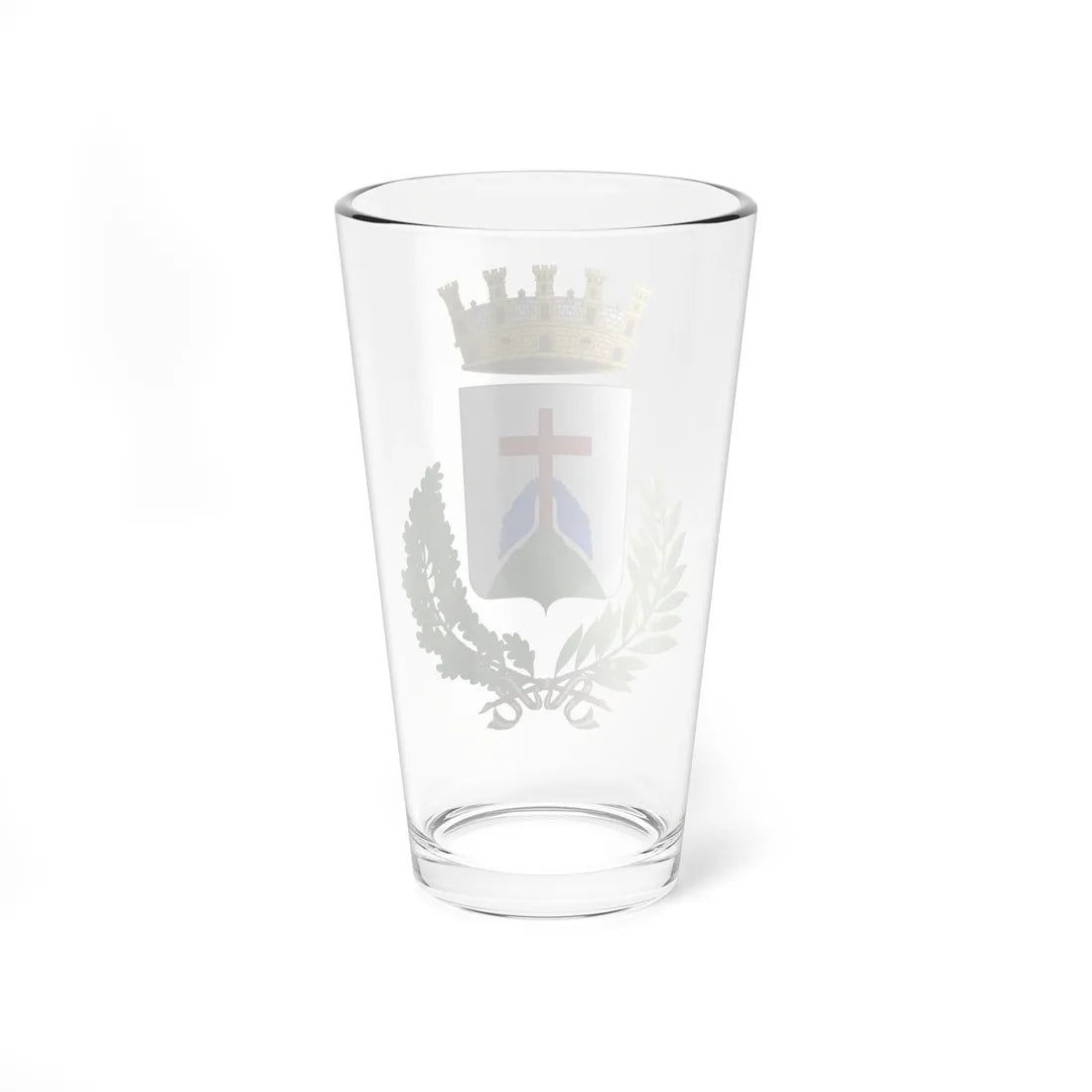Alessano-Stemma (Italy) (Coat of Arms) Pint Glass 16oz - Go Mug Yourself