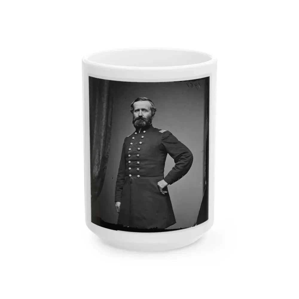 Alex Hayes (U.S. Civil War) White Coffee Mug 15oz - Go Mug Yourself