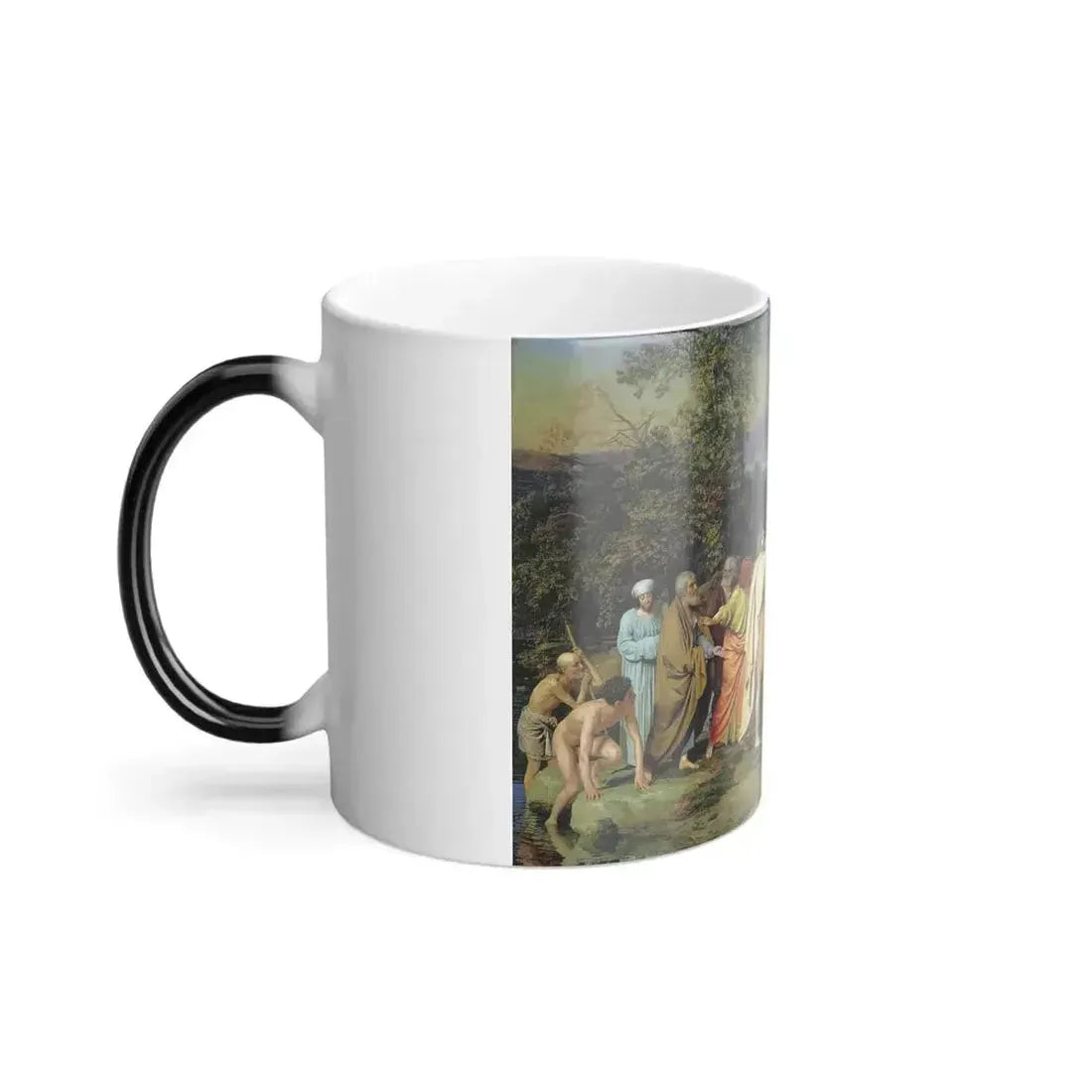 Alexander Andreyevich Ivanov (1806-1858) The Appearance of Christ before the People 1837-57 - Color Changing Mug 11oz - Go Mug Yourself