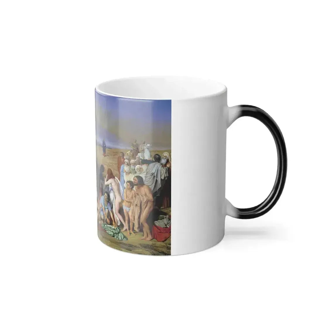 Alexander Andreyevich Ivanov (1806-1858) The Appearance of Christ before the People 1837-57 - Color Changing Mug 11oz - Go Mug Yourself