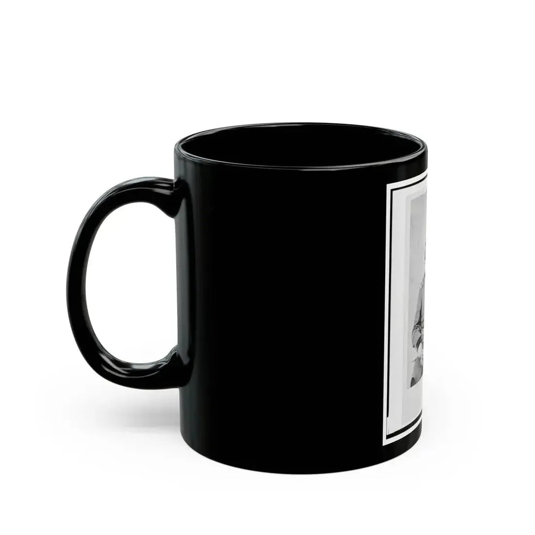 Alexander Mcdowell Mccook, Union General, Three-Quarter Length Portrait, Seated, Facing Front (U.S. Civil War) Black Coffee Mug - Go Mug Yourself