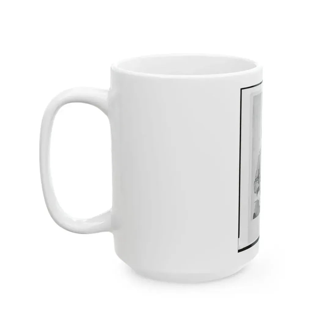 Alexander Mcdowell Mccook, Union General, Three-Quarter Length Portrait, Seated, Facing Front (U.S. Civil War) White Coffee Mug - Go Mug Yourself