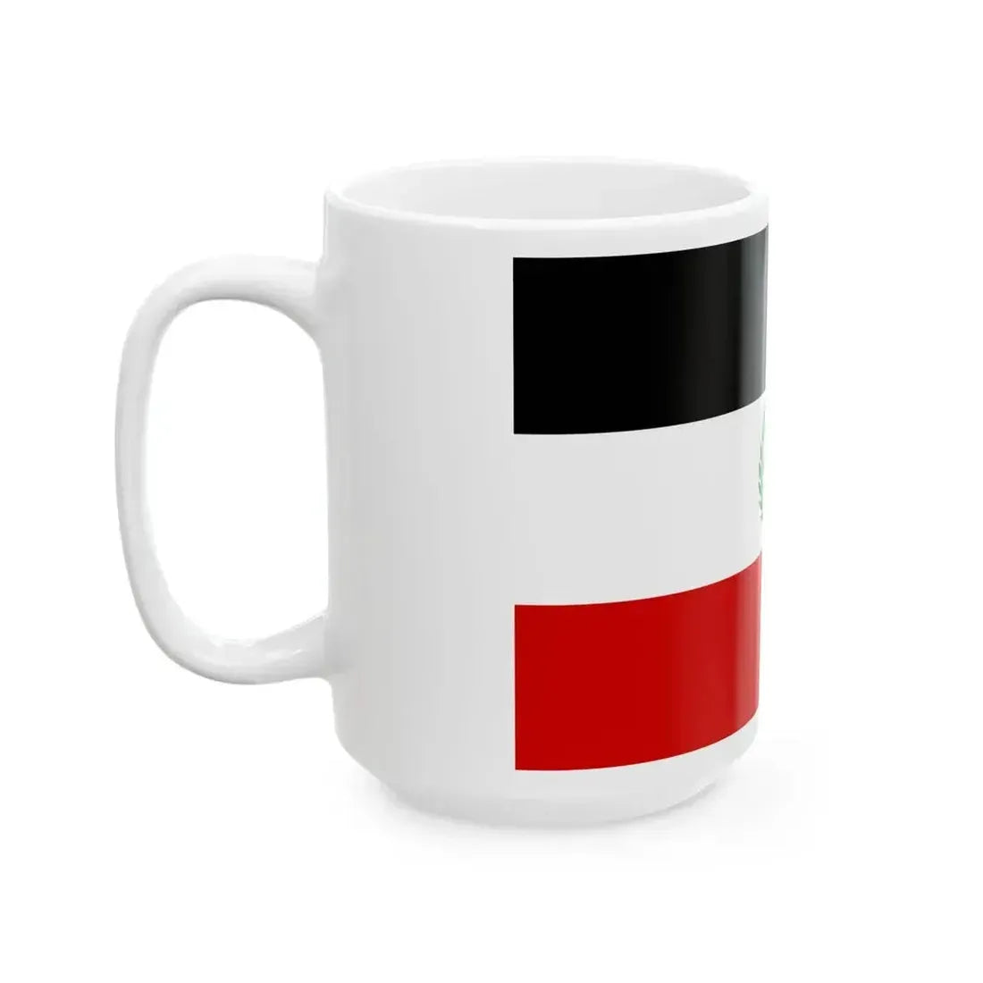 Alexander Ypsilantis flag obverse (Greece) White Coffee Mug - Go Mug Yourself