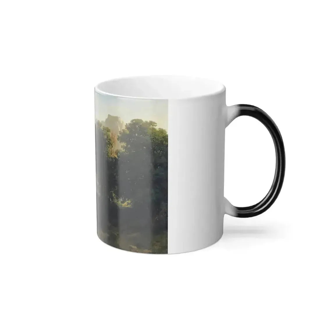 Alexandre Calame (1810-1864) Lake Lucerne - 1851 - Color Changing Mug 11oz - Go Mug Yourself