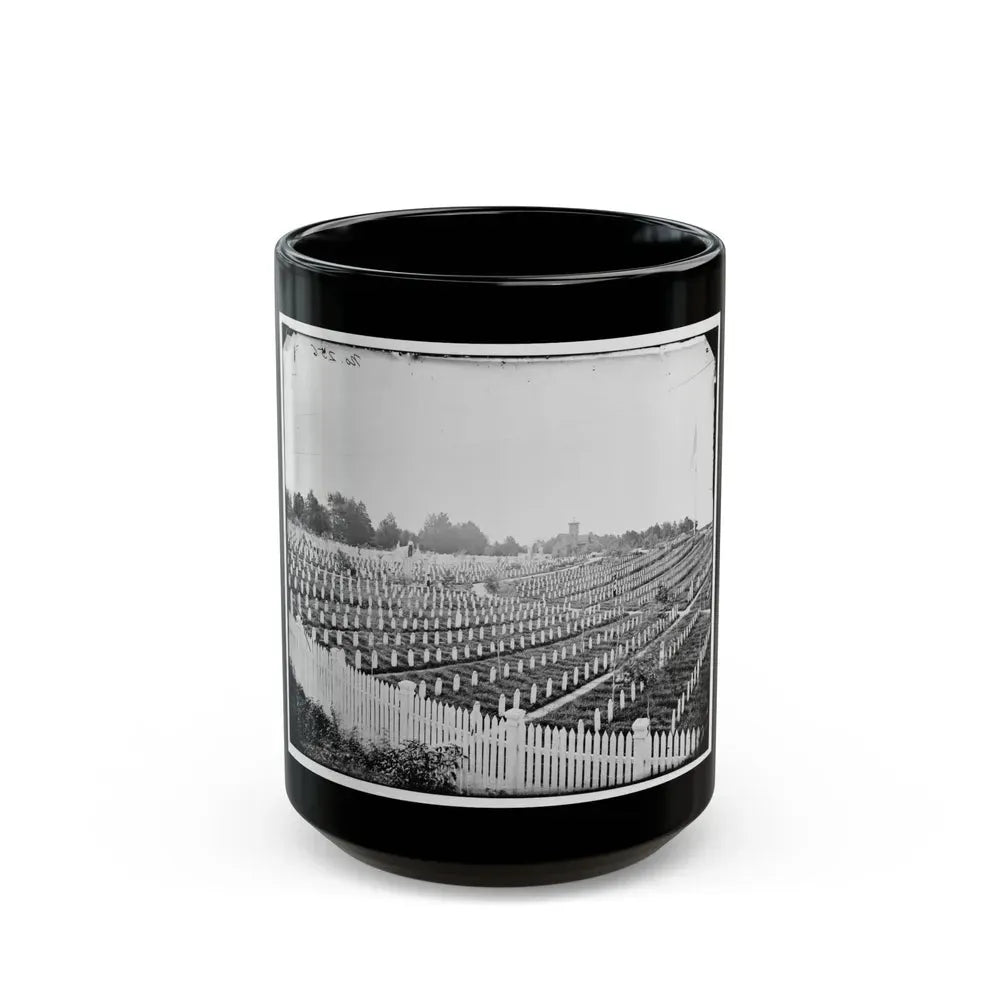 Alexandria, Va. Soldiers' Cemetery (U.S. Civil War) Black Coffee Mug 15oz - Go Mug Yourself