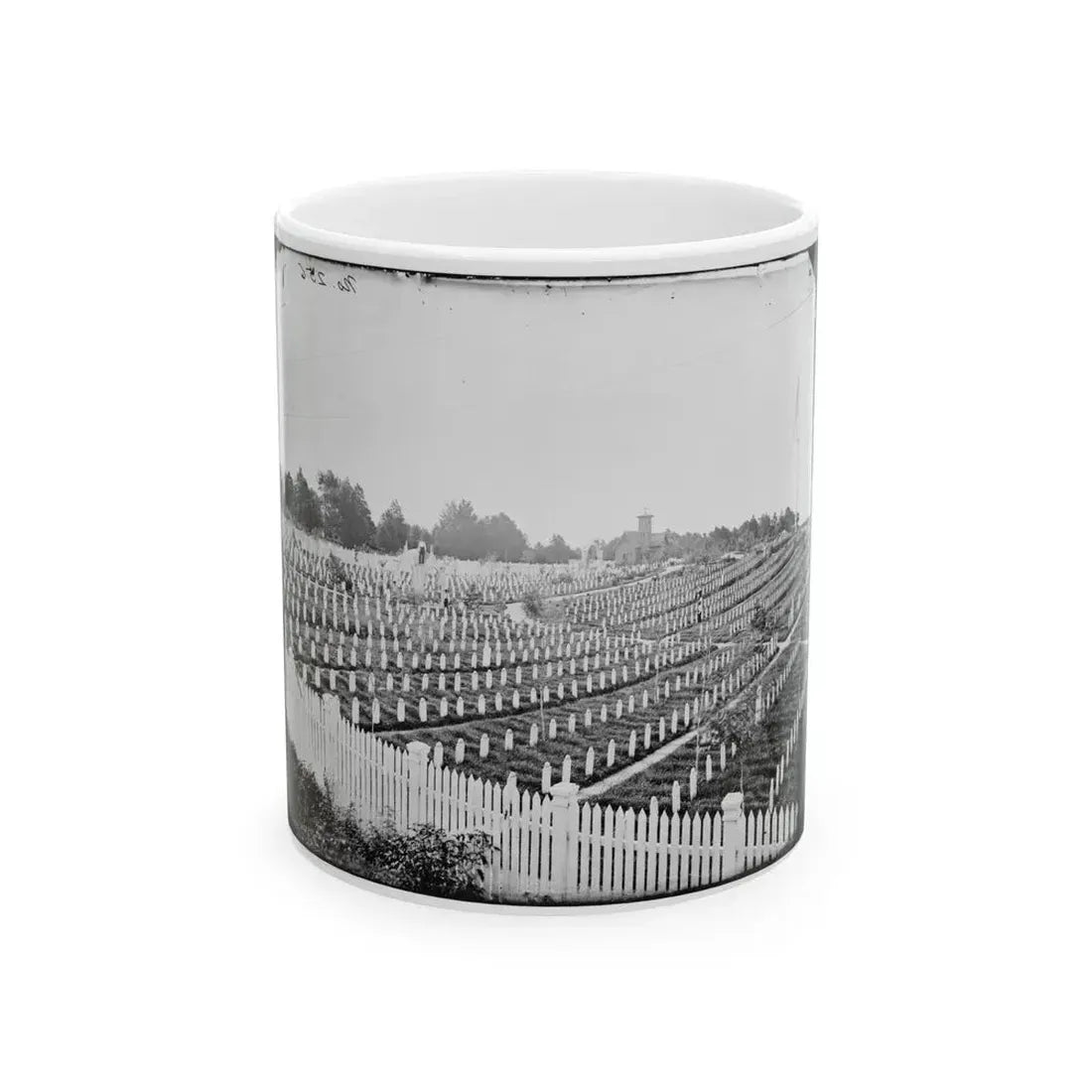 Alexandria, Va. Soldiers' Cemetery (U.S. Civil War) White Coffee Mug 11oz - Go Mug Yourself