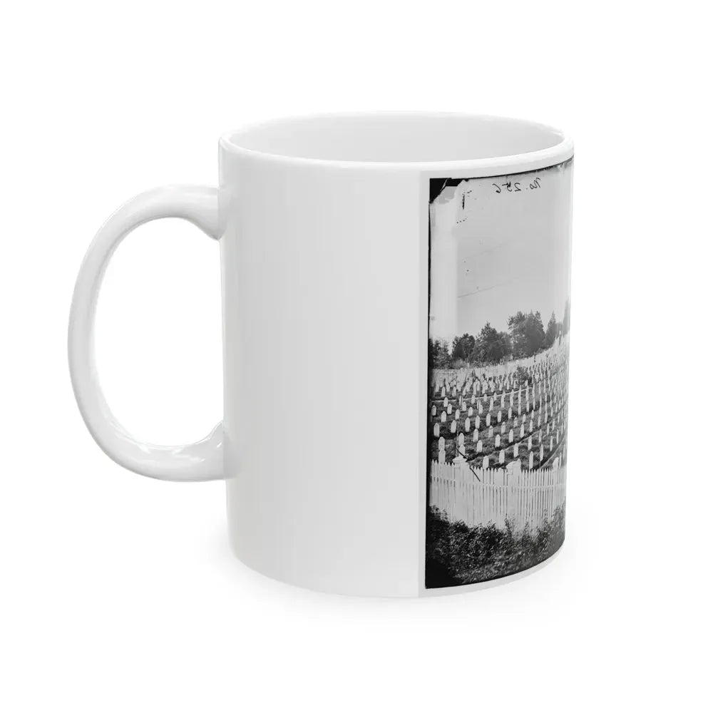Alexandria, Va. Soldiers' Cemetery (U.S. Civil War) White Coffee Mug - Go Mug Yourself