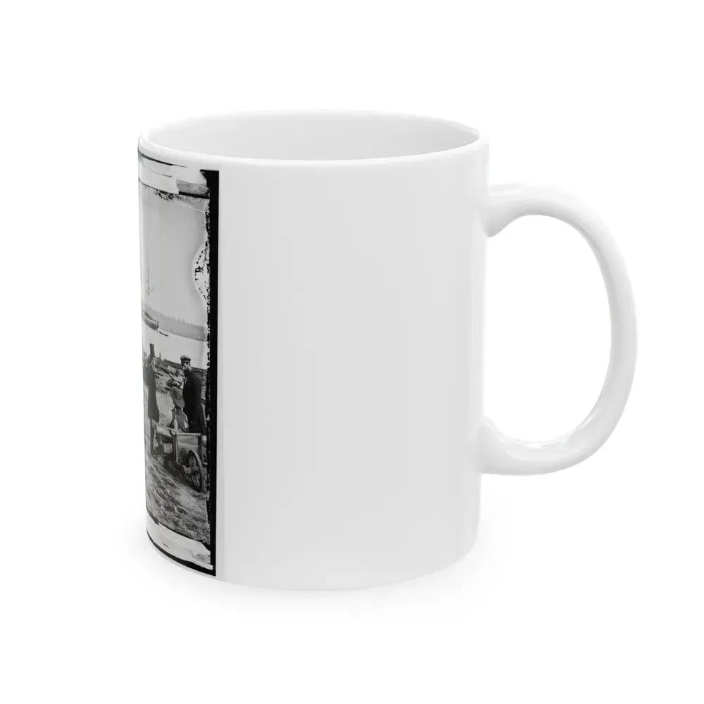 Alexandria, Va. Steam Frigate Pensacola (U.S. Civil War) White Coffee Mug - Go Mug Yourself