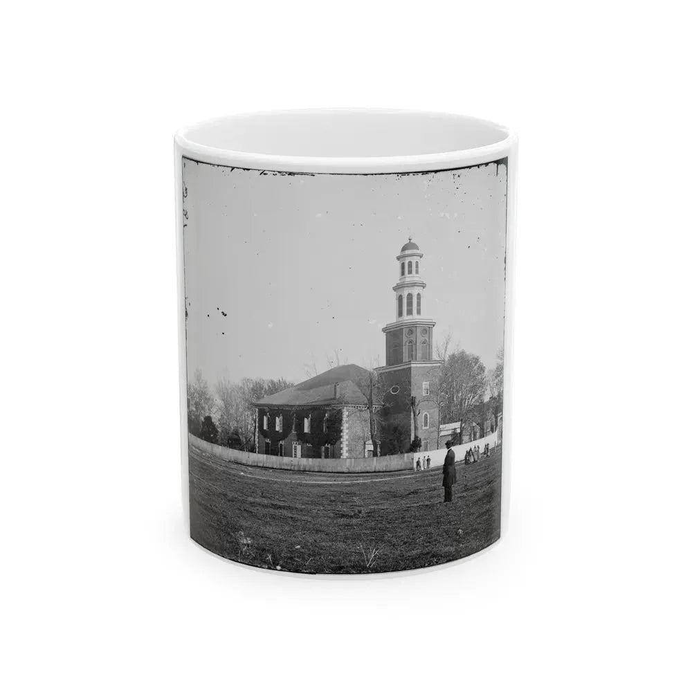 Alexandria, Virginia. Christ Church (U.S. Civil War) White Coffee Mug 11oz - Go Mug Yourself