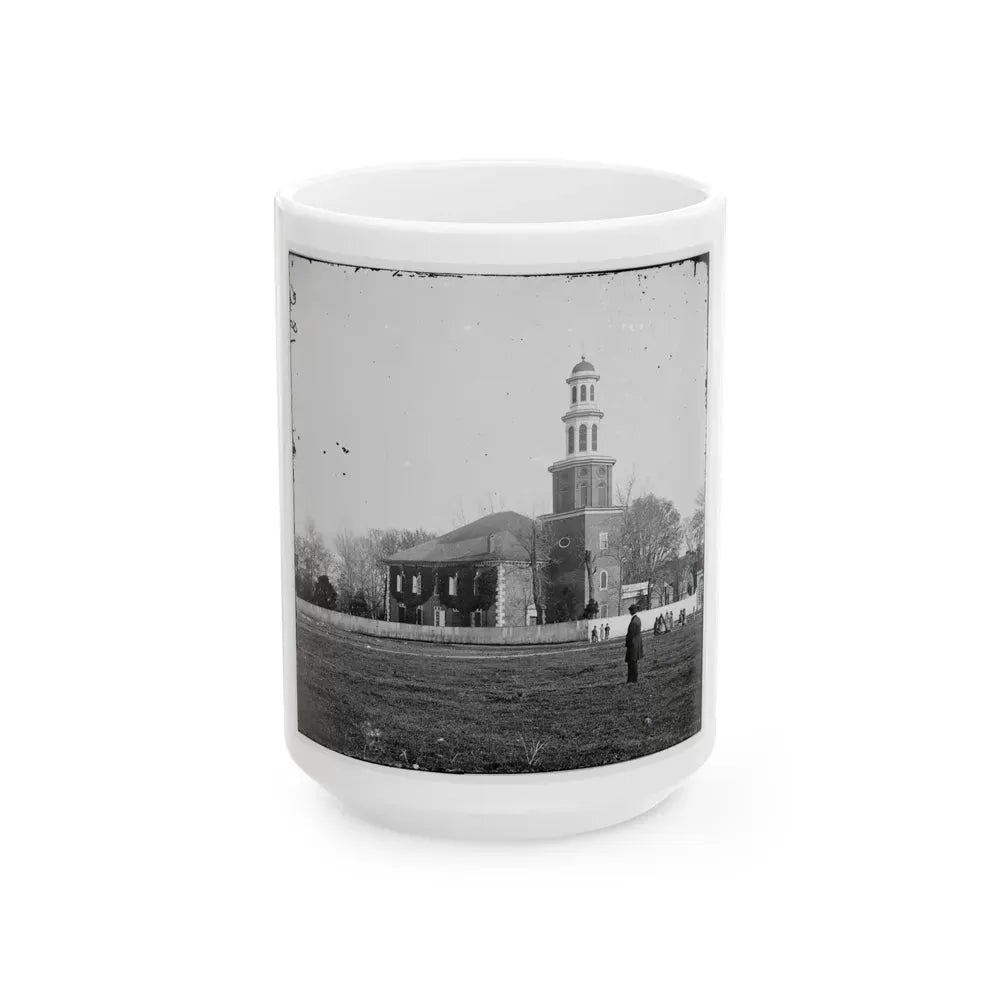 Alexandria, Virginia. Christ Church (U.S. Civil War) White Coffee Mug 15oz - Go Mug Yourself