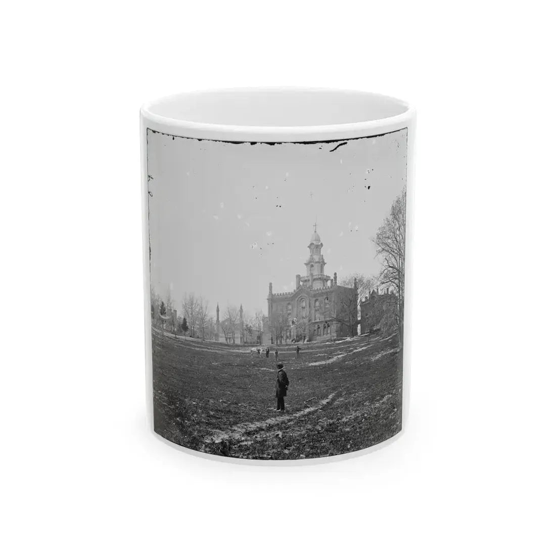 Alexandria, Virginia. Episcopal Seminary (U.S. Civil War) White Coffee Mug 11oz - Go Mug Yourself