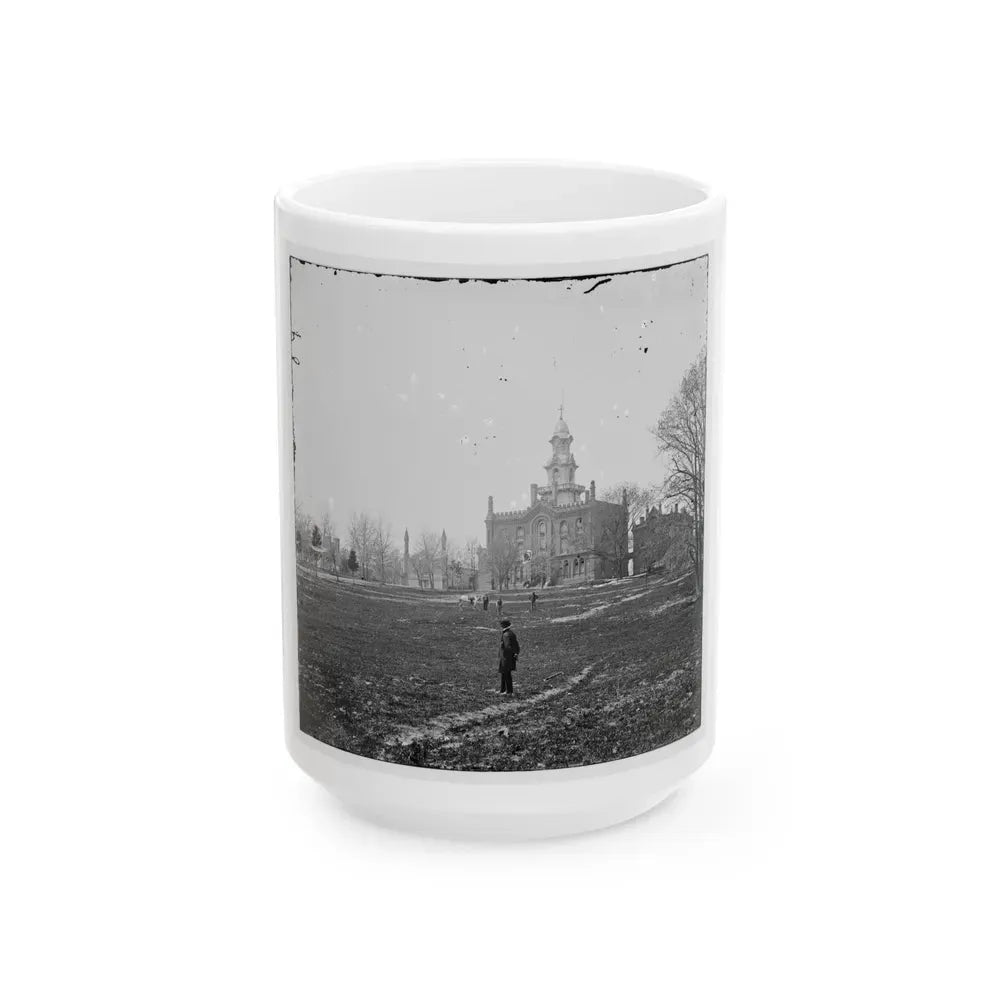 Alexandria, Virginia. Episcopal Seminary (U.S. Civil War) White Coffee Mug 15oz - Go Mug Yourself