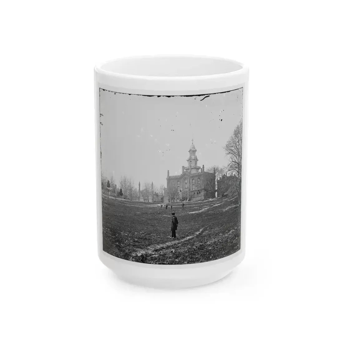 Alexandria, Virginia. Episcopal Seminary (U.S. Civil War) White Coffee Mug 15oz - Go Mug Yourself
