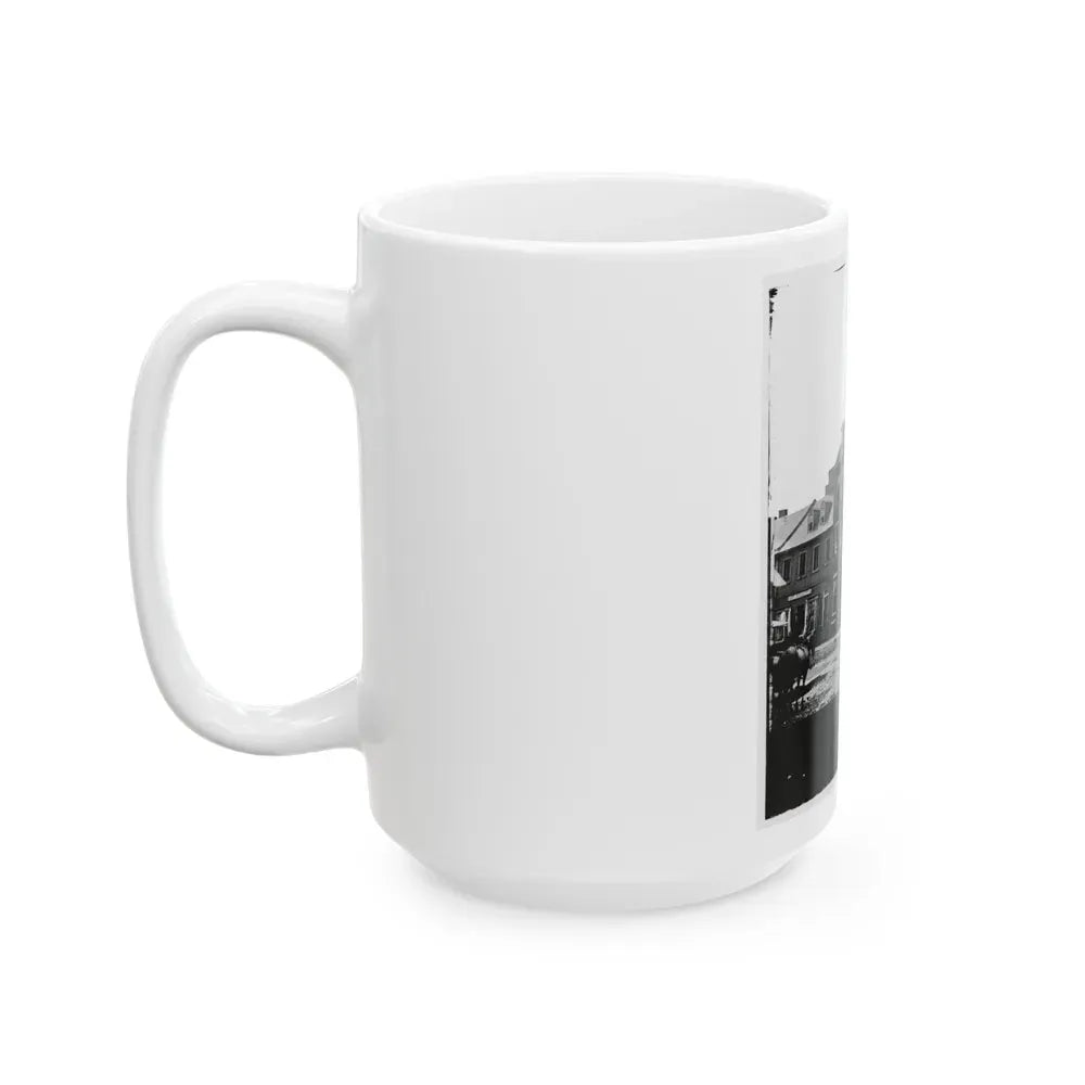Alexandria, Virginia. Marshall House (U.S. Civil War) White Coffee Mug - Go Mug Yourself