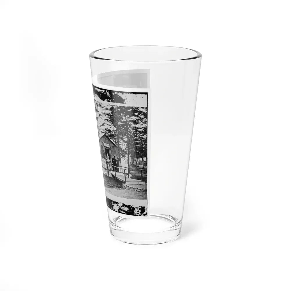 Alexandria, Virginia. Sanitary Commission Lodge. Convalescent (U.S. Civil War) Pint Glass 16oz - Go Mug Yourself