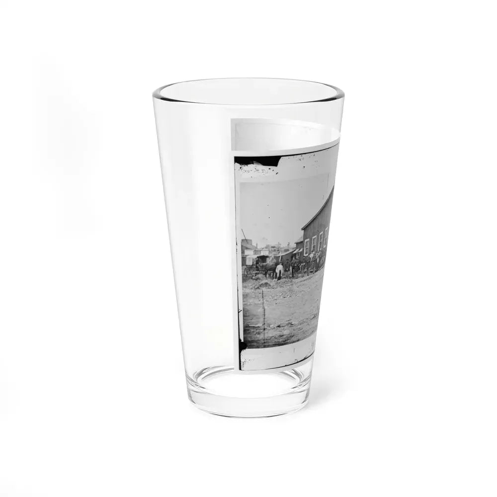 Alexandria, Virginia. Sanitary Commission Lodge (U.S. Civil War) Pint Glass 16oz - Go Mug Yourself