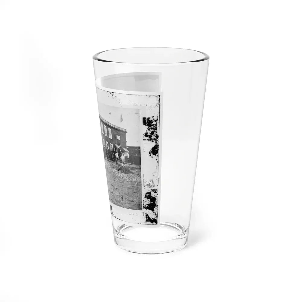 Alexandria, Virginia. Sanitary Commission Lodge (U.S. Civil War) Pint Glass 16oz - Go Mug Yourself
