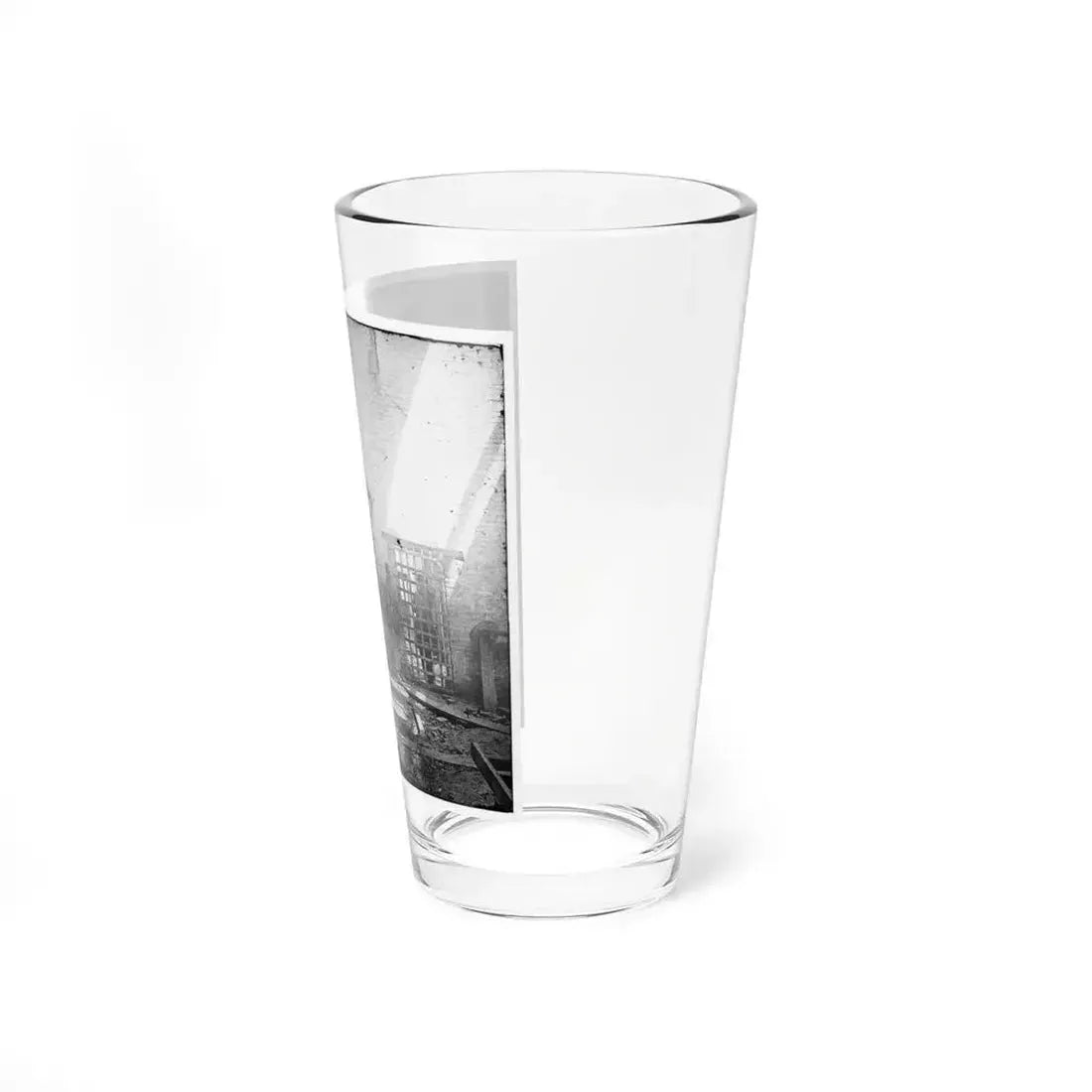 Alexandria, Virginia. Slave Pen. Interior View 001 (U.S. Civil War) Pint Glass 16oz - Go Mug Yourself