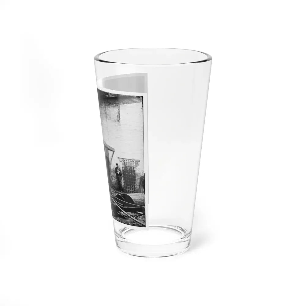 Alexandria, Virginia. Slave Pen. Interior View 002 (U.S. Civil War) Pint Glass 16oz - Go Mug Yourself