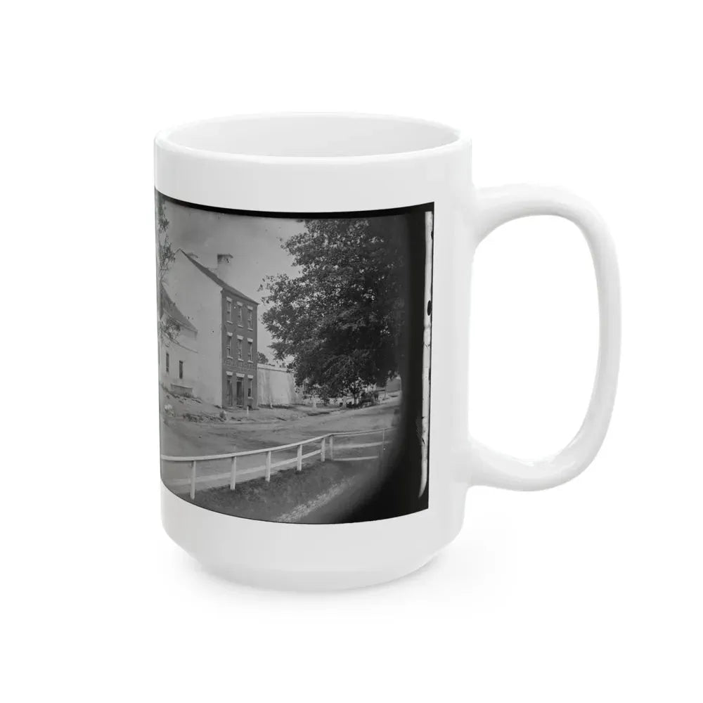 Alexandria, Virginia. Slave Pen. (Price, Birch & Company Dealers In Slaves) (U.S. Civil War) White Coffee Mug - Go Mug Yourself