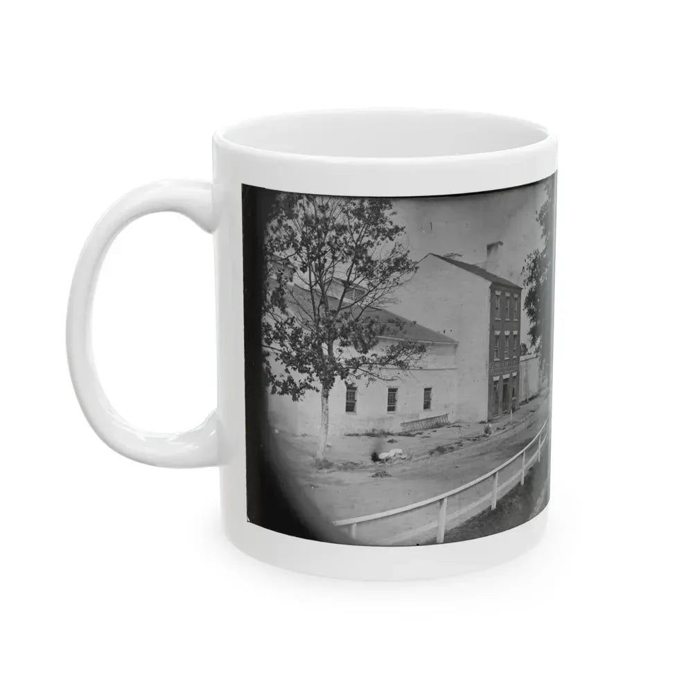 Alexandria, Virginia. Slave Pen. (Price, Birch & Company Dealers In Slaves) (U.S. Civil War) White Coffee Mug - Go Mug Yourself