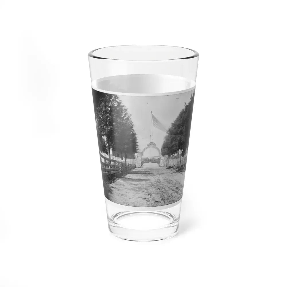 Alexandria, Virginia. Soldier's Cemetery. (U.S. Civil War) Pint Glass 16oz - Go Mug Yourself