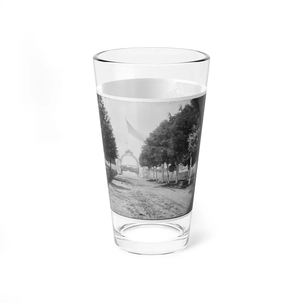 Alexandria, Virginia. Soldier's Cemetery. (U.S. Civil War) Pint Glass 16oz - Go Mug Yourself
