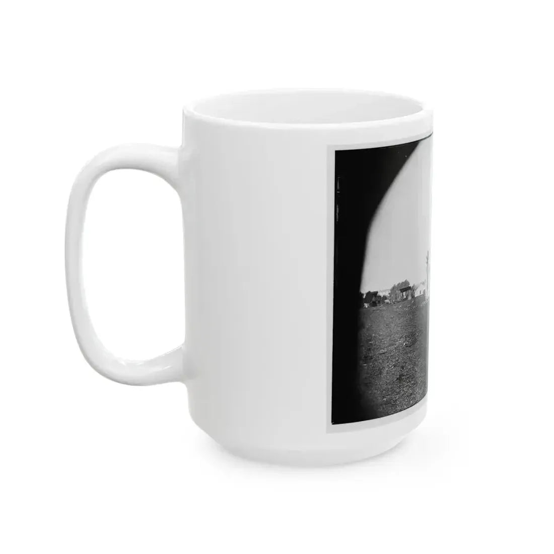 Alexandria, Virginia. Soldiers Rest (U.S. Civil War) White Coffee Mug - Go Mug Yourself