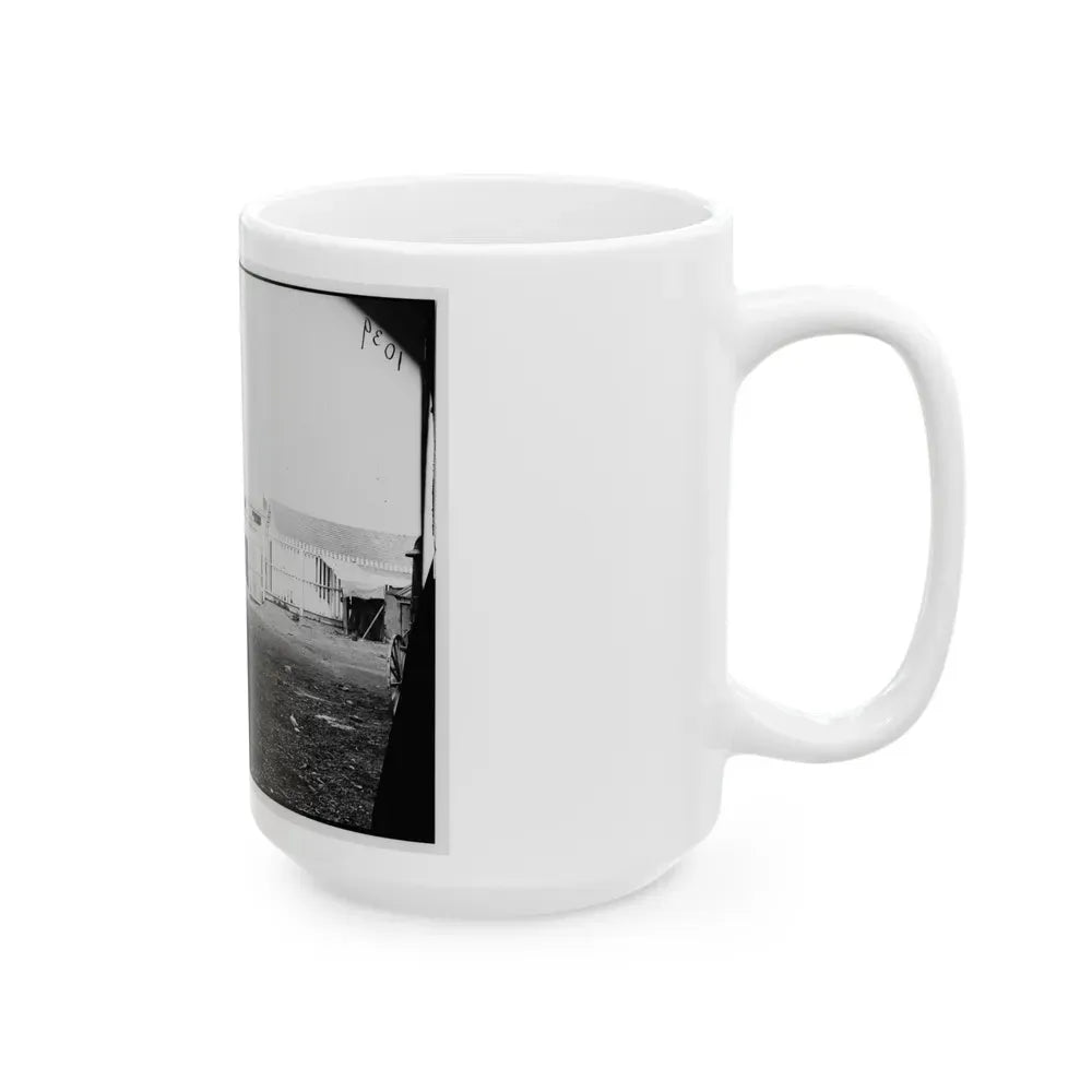 Alexandria, Virginia. Soldiers Rest (U.S. Civil War) White Coffee Mug - Go Mug Yourself