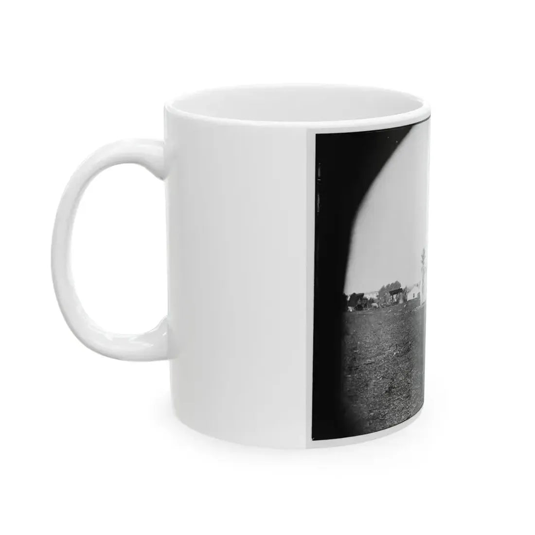 Alexandria, Virginia. Soldiers Rest (U.S. Civil War) White Coffee Mug - Go Mug Yourself