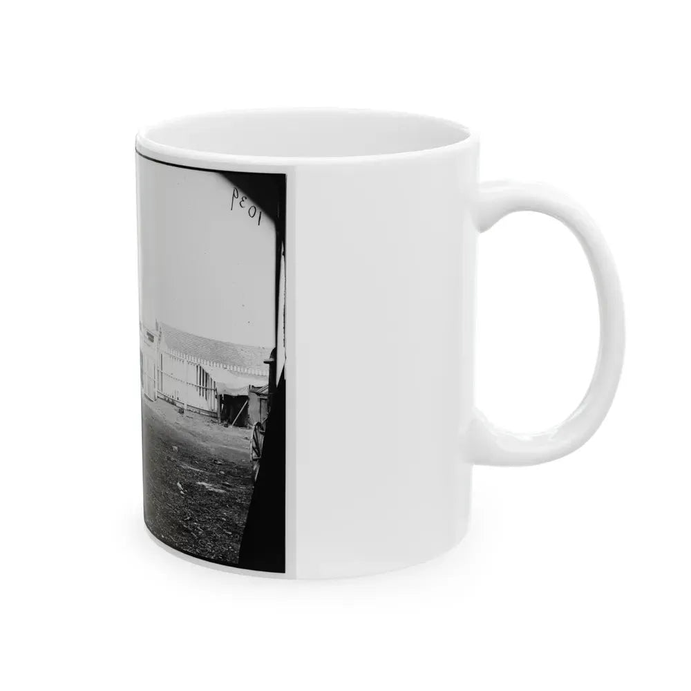 Alexandria, Virginia. Soldiers Rest (U.S. Civil War) White Coffee Mug - Go Mug Yourself