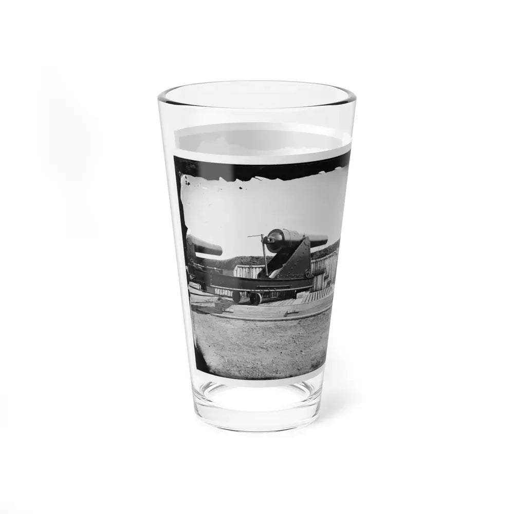 Alexandria, Virginia (Vicinity). 200 Pdr. Parrott Rifle Gun In Battery Rodgers (U.S. Civil War) Pint Glass 16oz - Go Mug Yourself