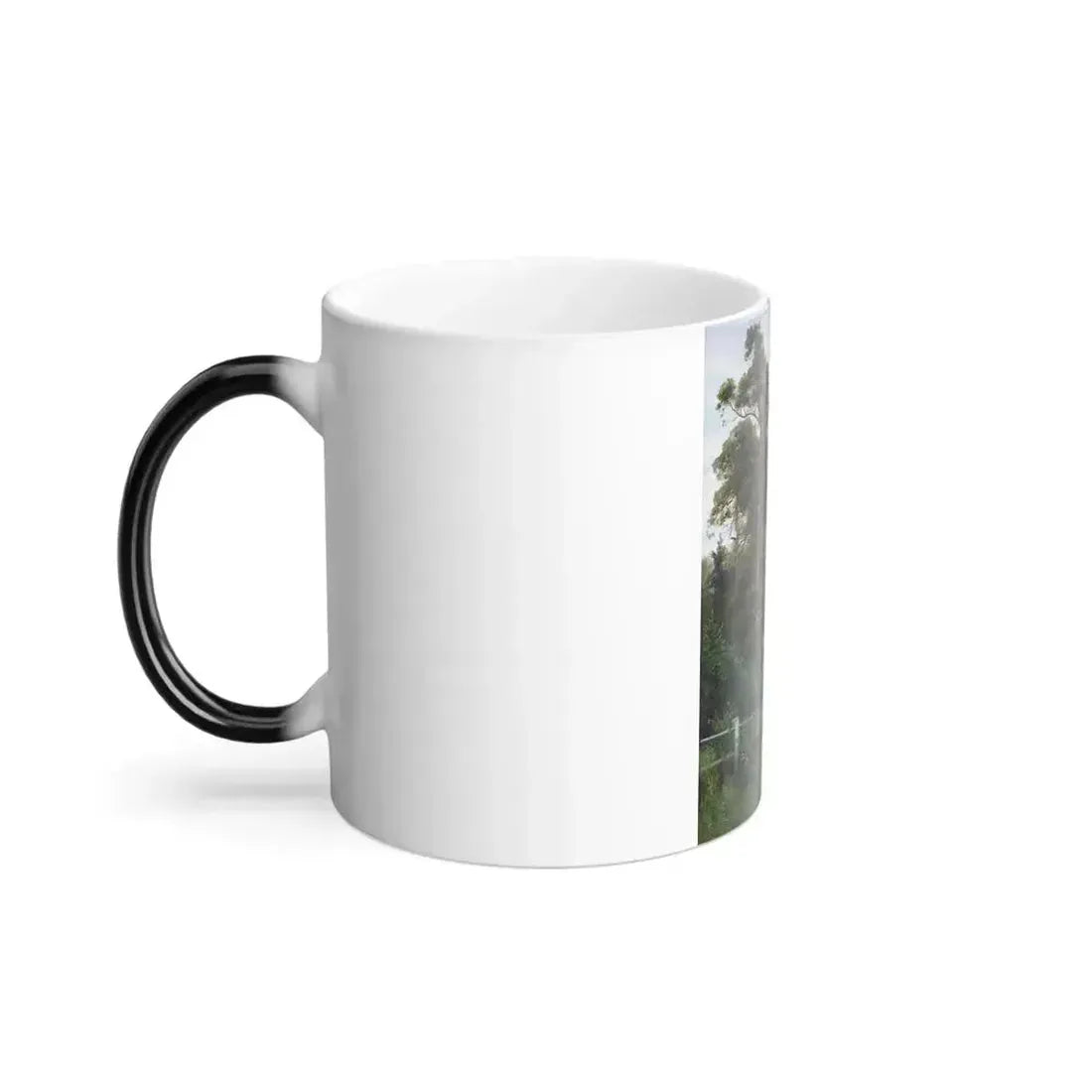 Alexei Alexandrovich Pisemsky (1859-1913) The Edge of the Forest - Oil on Canvas - Color Changing Mug 11oz - Go Mug Yourself