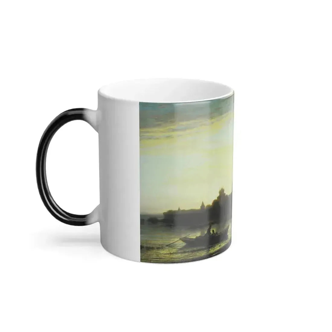 Alexei Petrovich Bogoliubov (1824-1896) Ipatyev Monastery near Kostroma - Oil on Canvas 1861 - Color Changing Mug 11oz - Go Mug Yourself