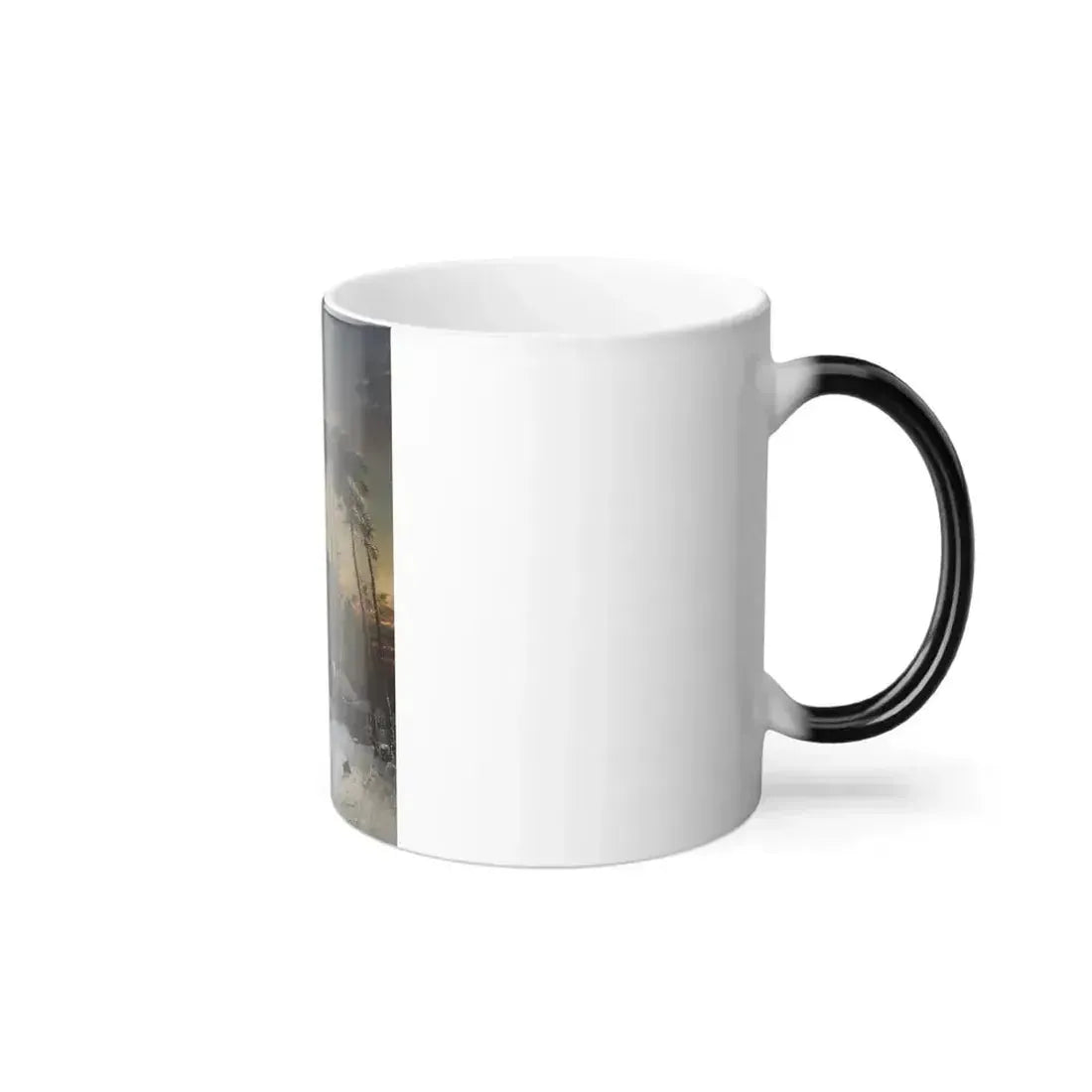 Alexei Savrasov (1830-1897) Forest in the Frost - 1890 - Color Changing Mug 11oz - Go Mug Yourself