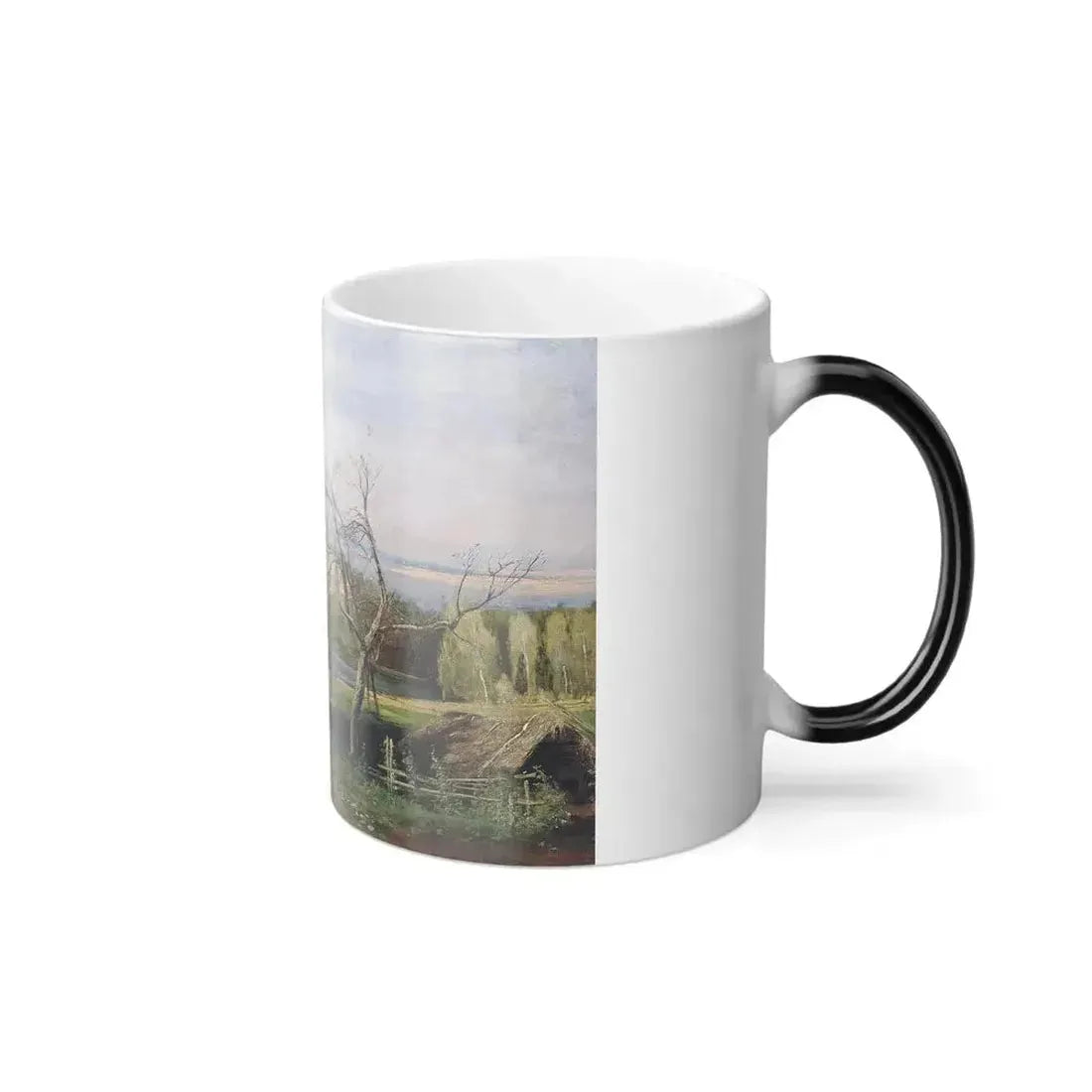 Alexei Savrasov (1830-1897) Rural View - Color Changing Mug 11oz - Go Mug Yourself