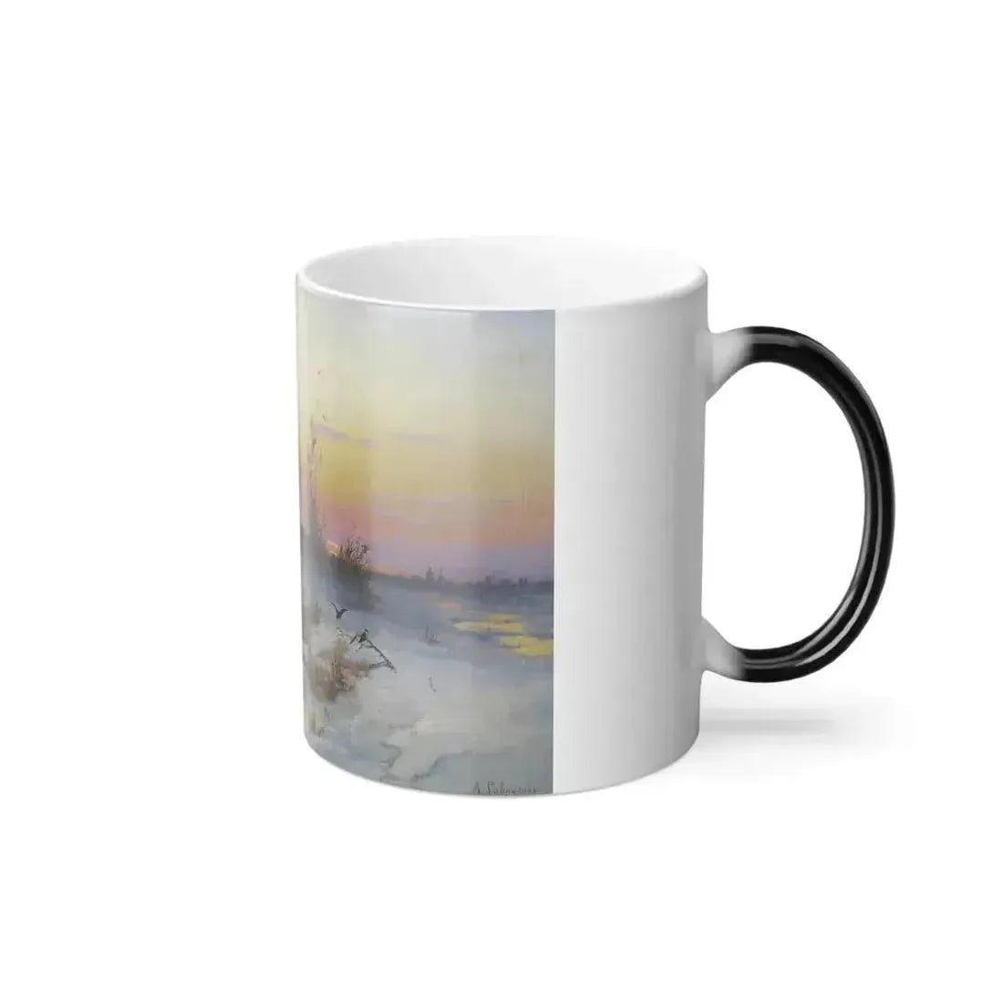 Alexei Savrasov (1830-1897) Spring Evening - Color Changing Mug 11oz - Go Mug Yourself