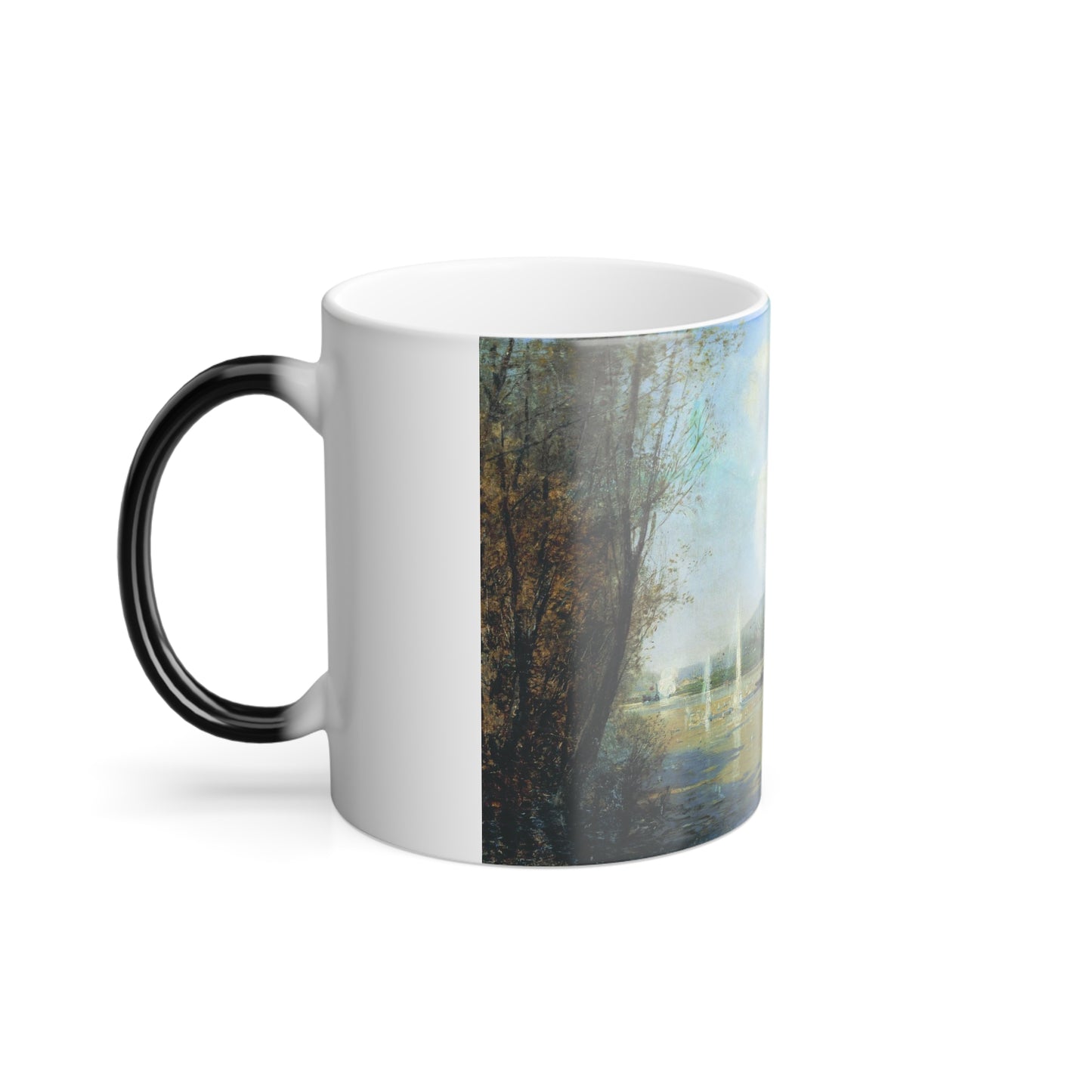 Alexey Petrovich Bogolyubov (1824-1896) Attack of the boat %22Joke%22 Turkish ship June 16, 1877 - Oil o-0 - Color Changing Mug 11oz-Go Mug Yourself