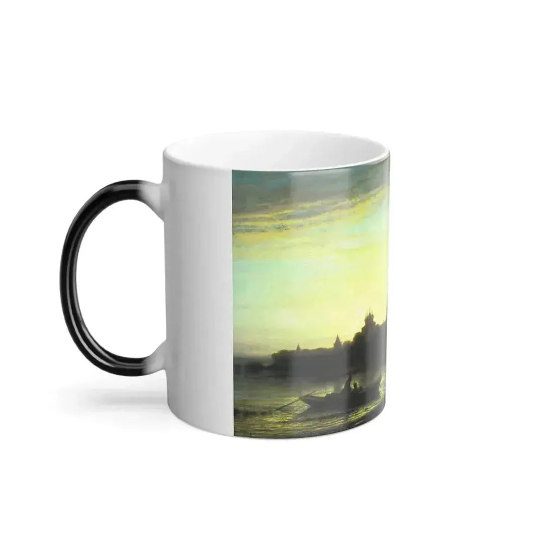 Alexey Petrovich Bogolyubov (1824-1896) Ipatyevsky monastery near Kostroma- Oil on Canvas 1861 - Color Changing Mug 11oz - Go Mug Yourself
