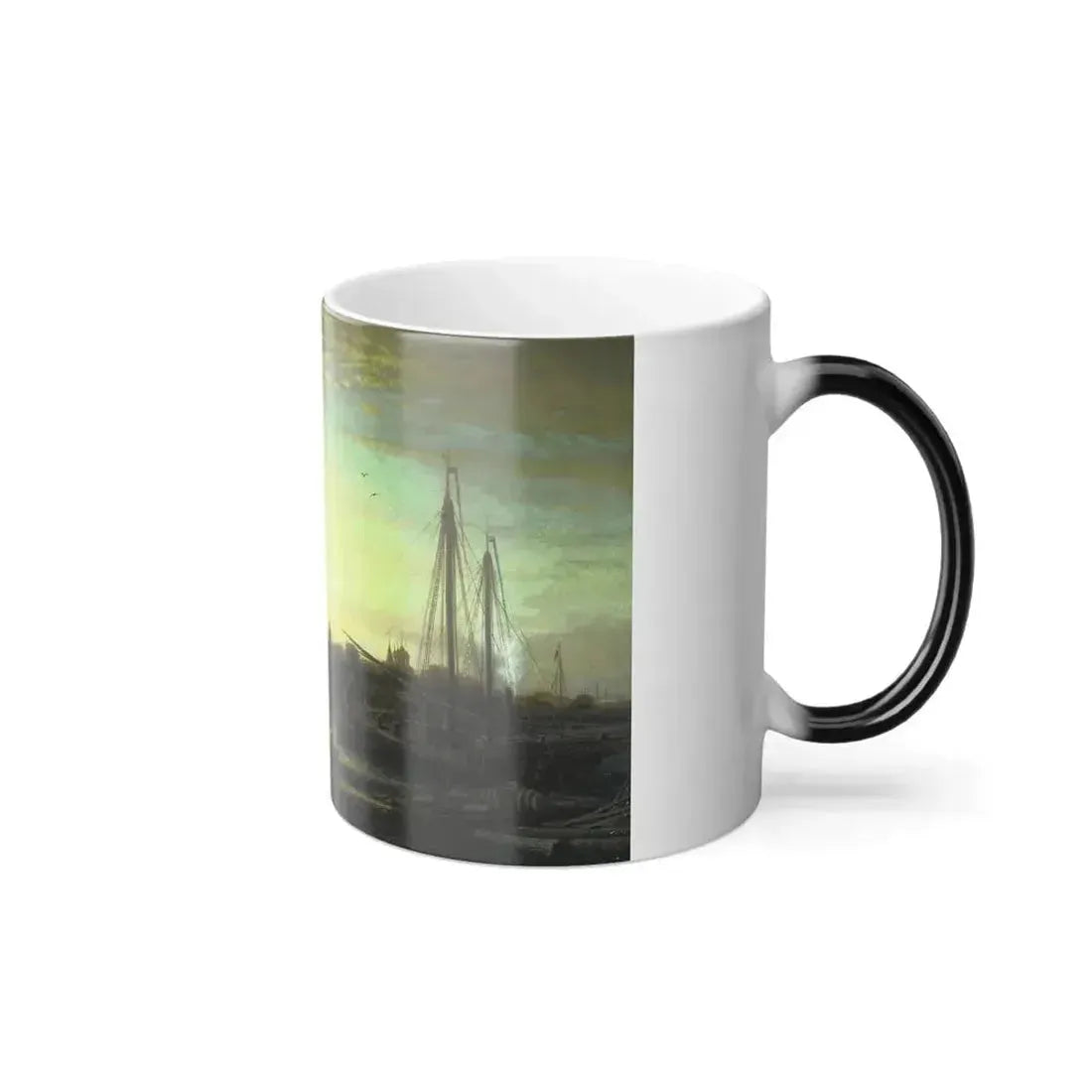 Alexey Petrovich Bogolyubov (1824-1896) Ipatyevsky monastery near Kostroma- Oil on Canvas 1861 - Color Changing Mug 11oz - Go Mug Yourself