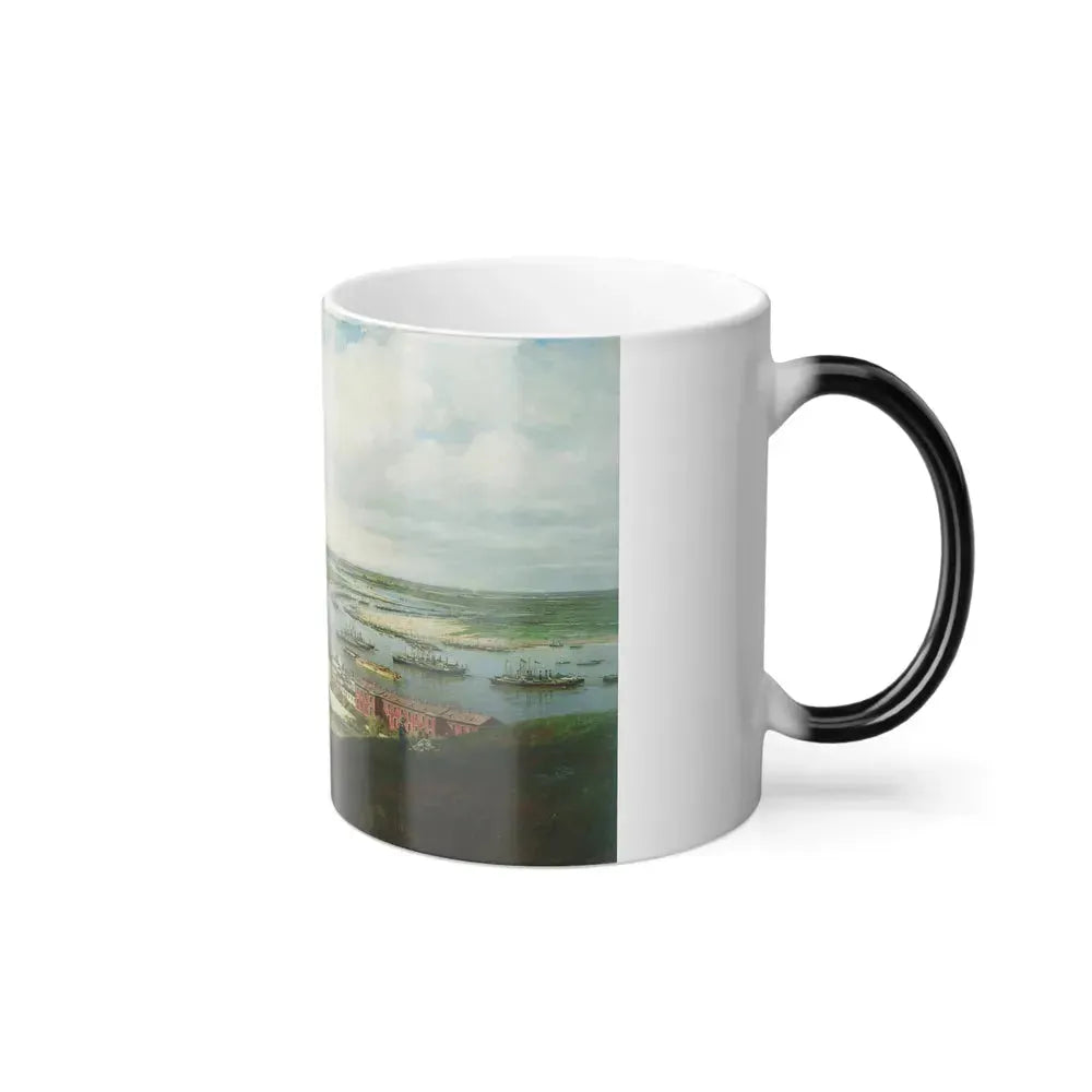 Alexey Petrovich Bogolyubov (1824-1896) Nizhny Novgorod - Oil on Canvas 1878 - Color Changing Mug 11oz - Go Mug Yourself